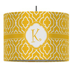 Trellis 16" Drum Pendant Lamp - Fabric (Personalized)