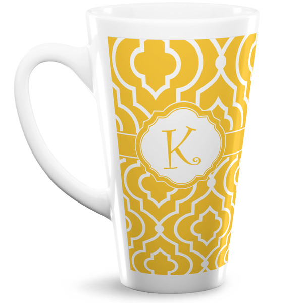 Custom Trellis 16 Oz Latte Mug (Personalized)