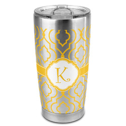 Trellis 20oz Stainless Steel Double Wall Tumbler - Full Print (Personalized)