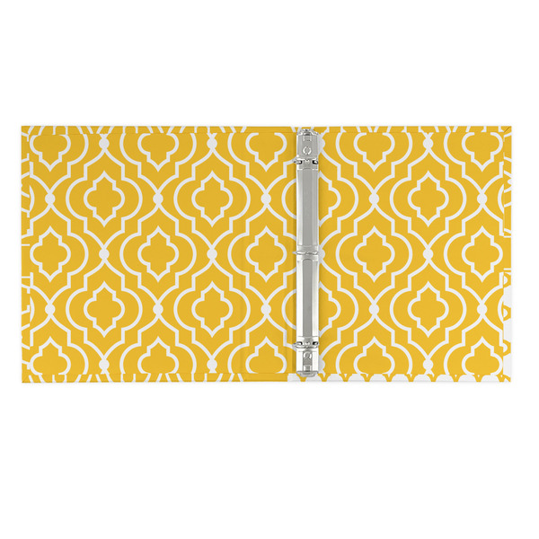 Trellis 3 Ring Binders - Full Wrap - 1" - OPEN INSIDE