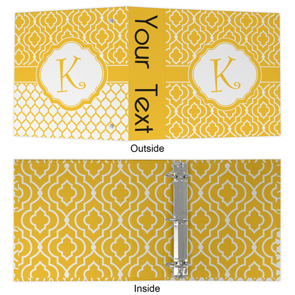 Trellis 3 Ring Binders - Full Wrap - 2" - APPROVAL