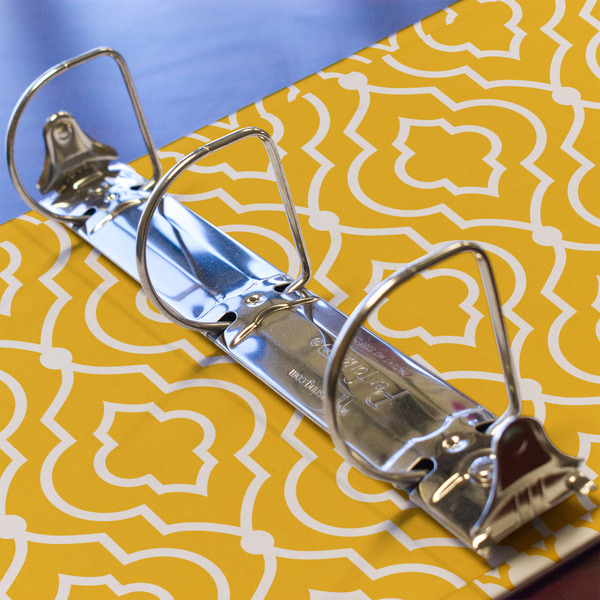 Trellis 3 Ring Binders - Full Wrap - 2" - DETAIL