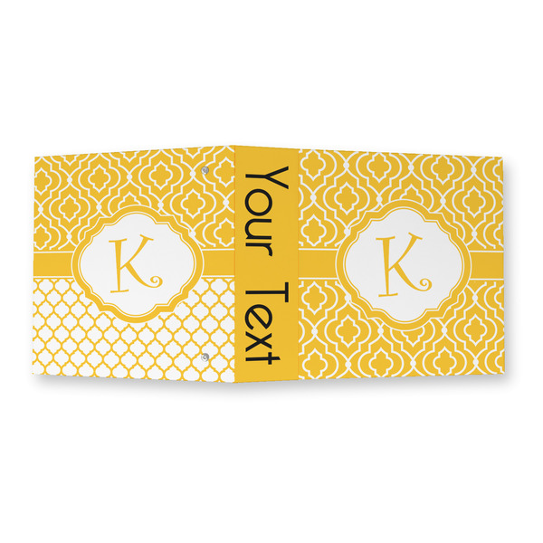 Trellis 3 Ring Binders - Full Wrap - 2" - OPEN OUTSIDE