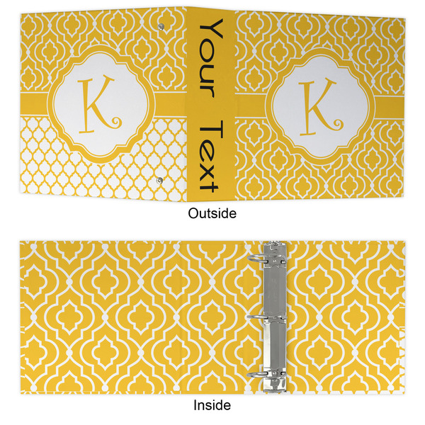 Trellis 3 Ring Binders - Full Wrap - 3" - APPROVAL