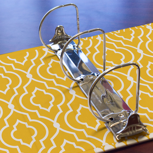 Trellis 3 Ring Binders - Full Wrap - 3" - DETAIL