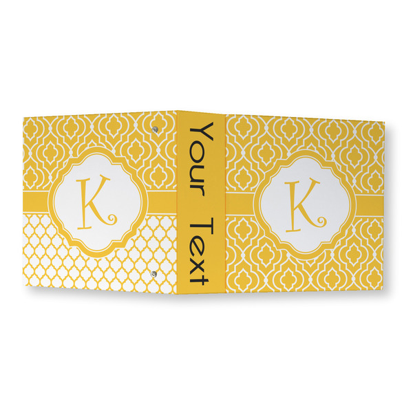 Trellis 3 Ring Binders - Full Wrap - 3" - OPEN OUTSIDE