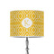 Trellis 8" Drum Lampshade - ON STAND (Poly Film)