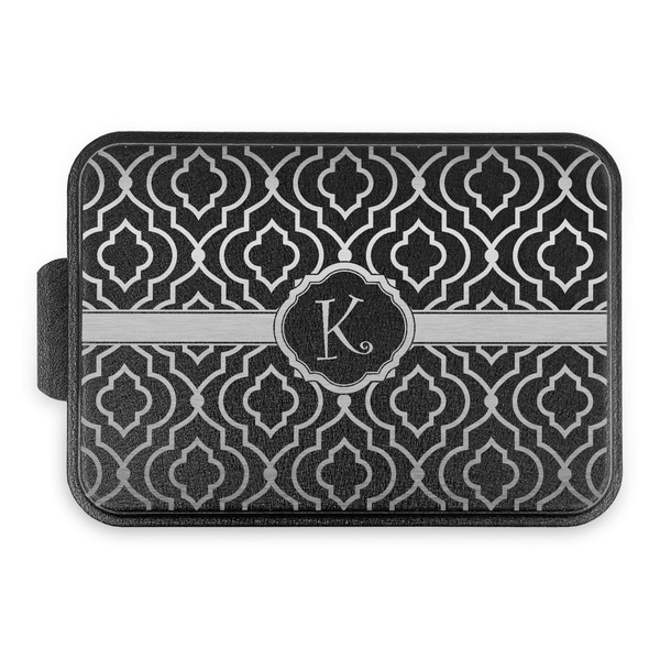 Trellis Aluminum Baking Pan - Black Lid - FRONT