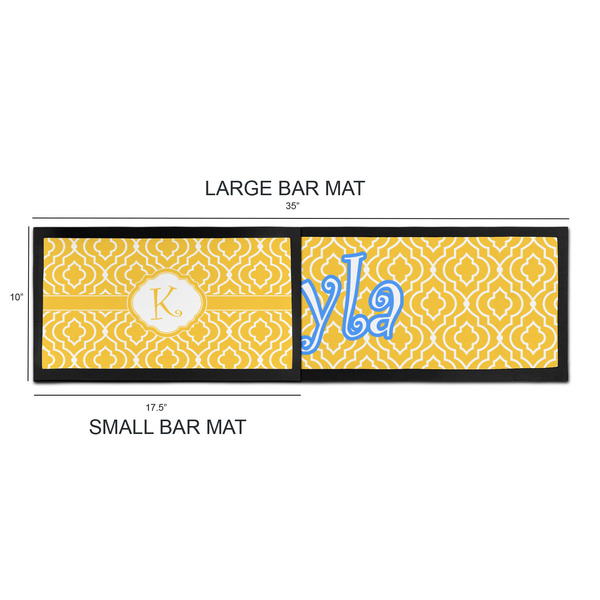 Trellis Bar Mats - Sizing Chart