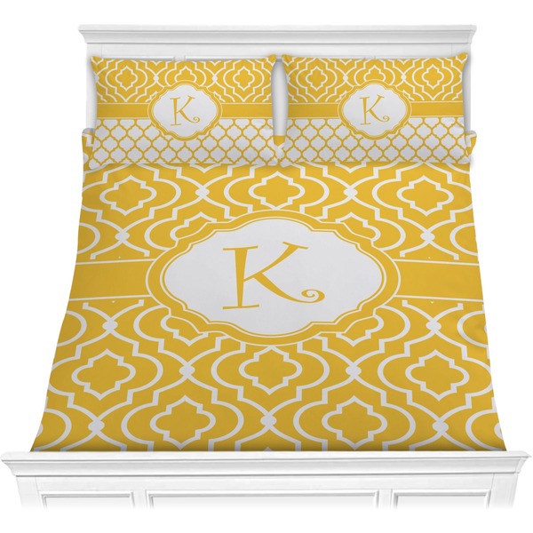 Custom Trellis Comforter Set - Full / Queen (Personalized)