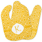 Trellis Baby Bib w/ Initial