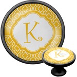 Trellis Cabinet Knob (Black) (Personalized)