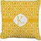 Trellis Faux-Linen Throw Pillow 26" (Personalized)