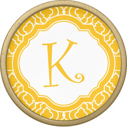 Trellis Cabinet Knob - Gold (Personalized)