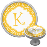 Trellis Cabinet Knob (Silver) (Personalized)