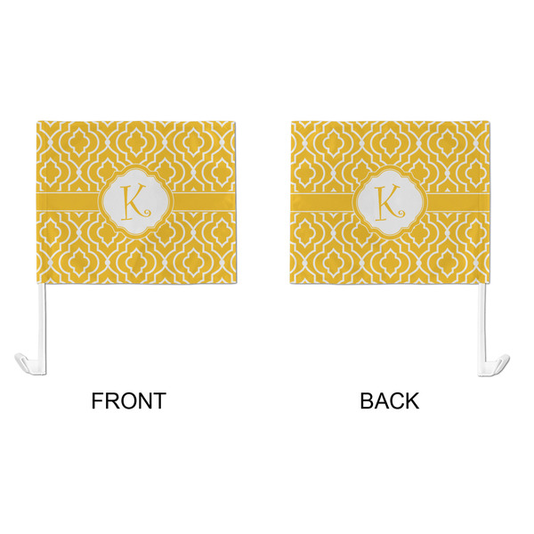 Trellis Car Flag - Large - APPROVAL