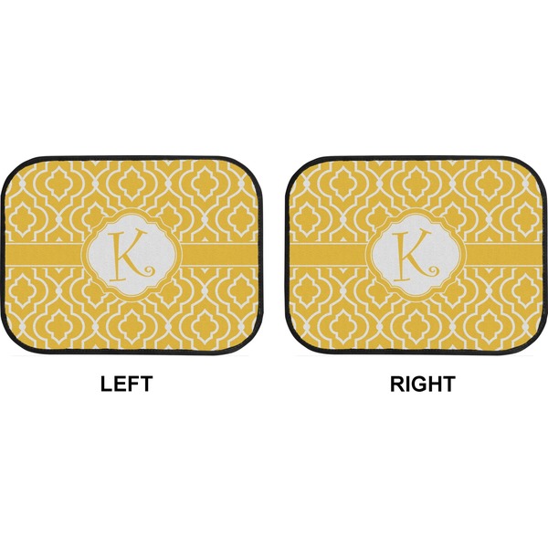 Trellis Car Floor Mats (Back Seat) (Approval)