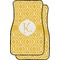 Trellis Car Floor Mats (Front Seat) (Personalized)