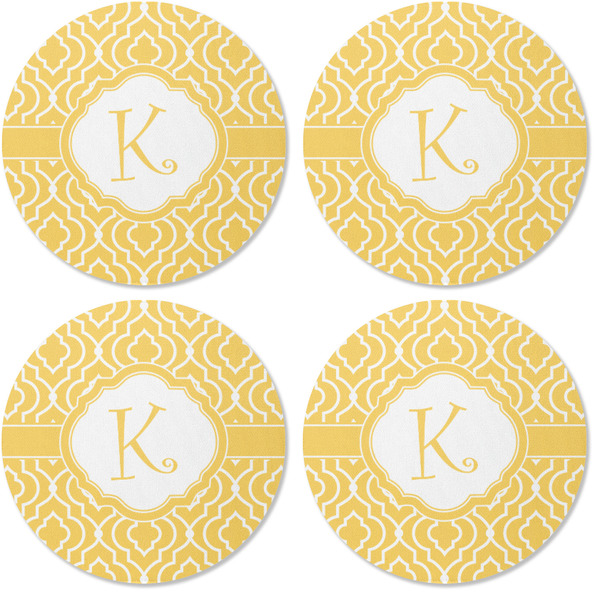 Trellis Coaster Round Rubber Back - Apvl