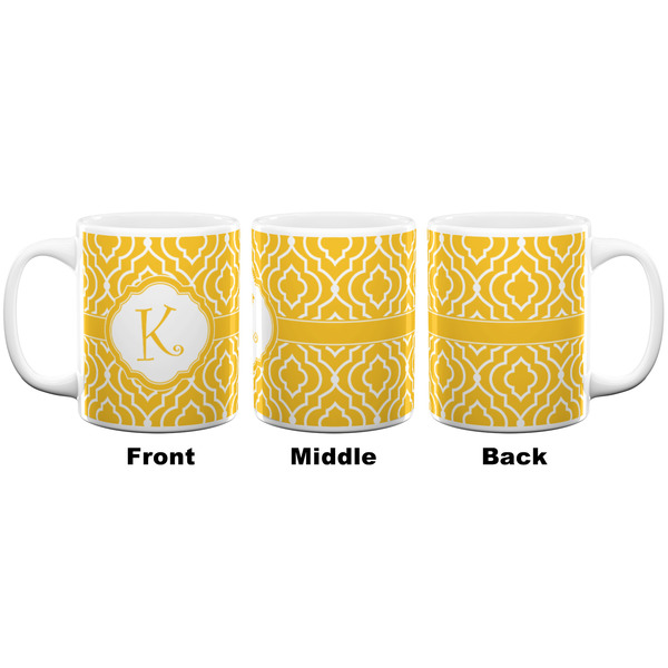 Trellis Coffee Mug - 11 oz - White APPROVAL