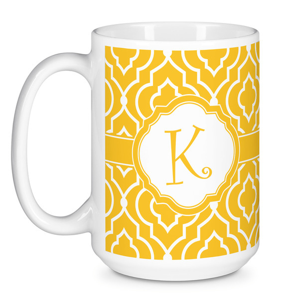 Trellis Coffee Mug - 15 oz - White