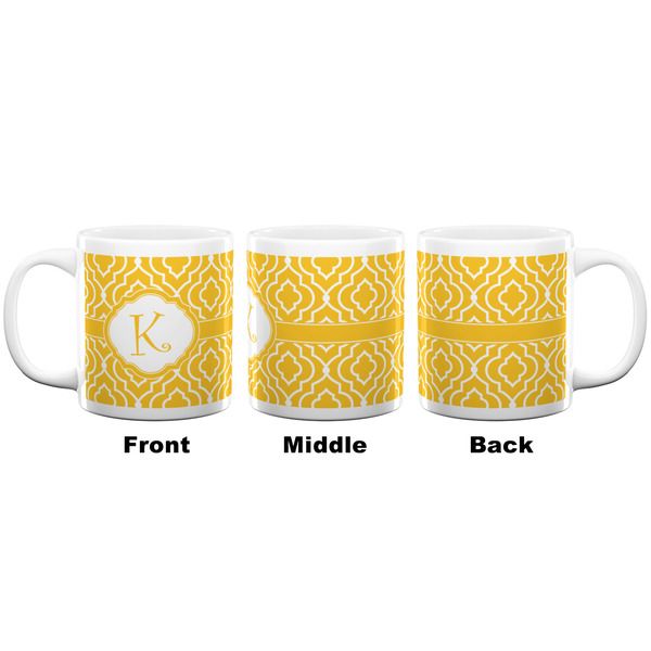 Trellis Coffee Mug - 20 oz - White APPROVAL