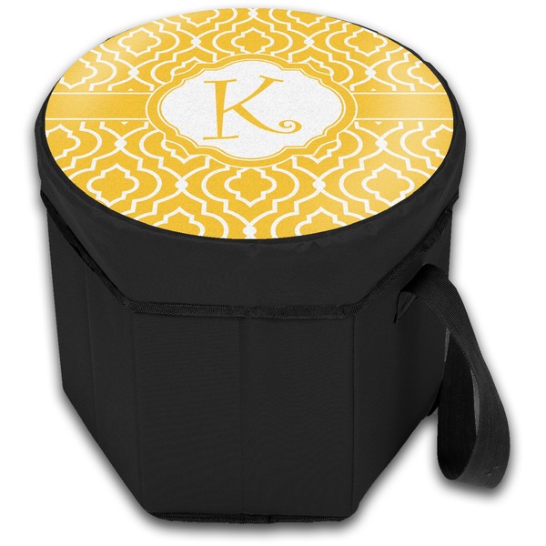 Trellis Collapsible Personalized Cooler & Seat (Closed)