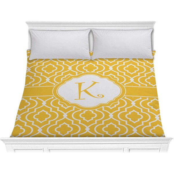 Custom Trellis Comforter - King (Personalized)