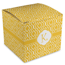 Trellis Cube Favor Gift Boxes (Personalized)