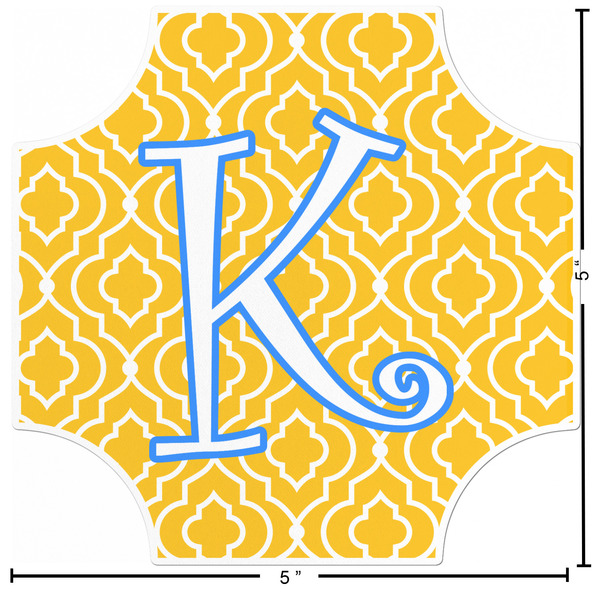 Trellis Custom Shape Iron On Patches - L - APPROVAL