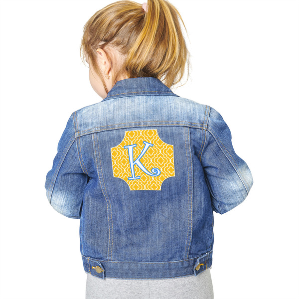 Trellis Custom Shape Iron On Patches - XXL - Single - Approval