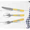 Trellis Cutlery Set - w/ PLATE
