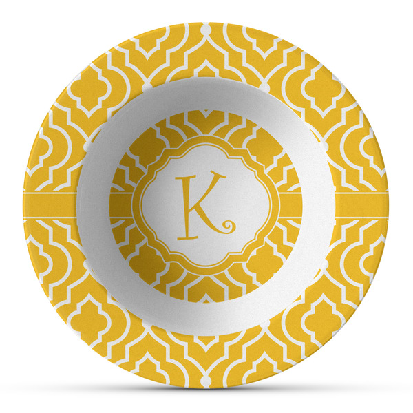 Custom Trellis Plastic Bowl - Microwave Safe - Composite Polymer (Personalized)