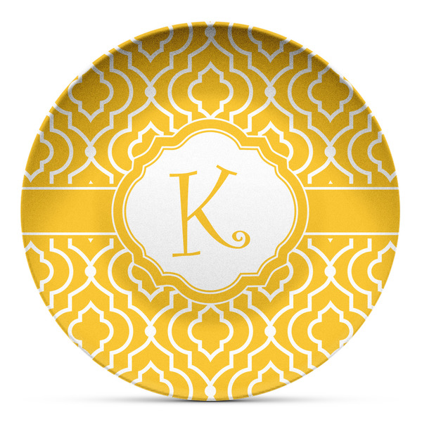 Custom Trellis Microwave Safe Plastic Plate - Composite Polymer (Personalized)