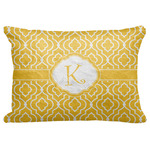 Trellis Decorative Baby Pillowcase - 16"x12" w/ Initial