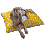 Trellis Dog Bed - Large w/ Initial