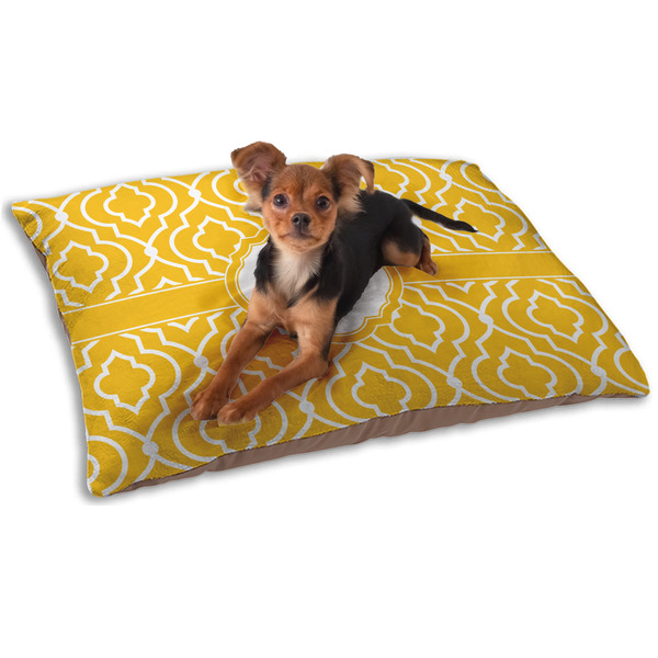 Custom Trellis Dog Bed - Small w/ Initial