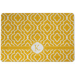 Trellis Dog Food Mat w/ Initial