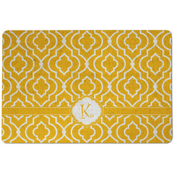 Trellis Dog Food Mat w/ Initial
