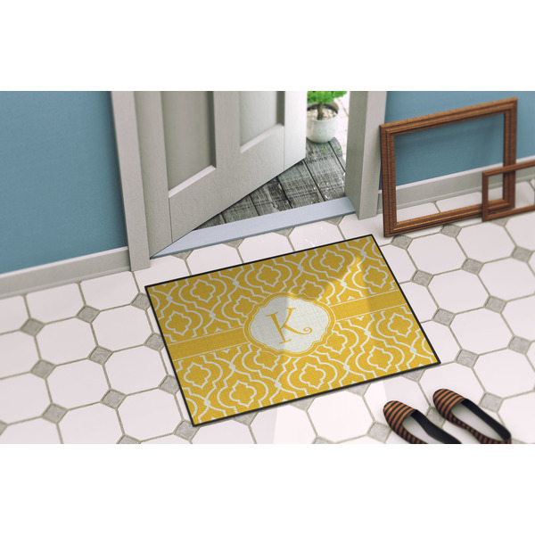 Trellis Door Mat Lifestyle