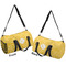Trellis Duffle bag large front and back sides