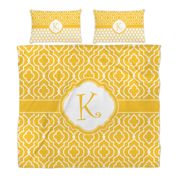 Trellis Duvet Cover Set - King - Alt Approval