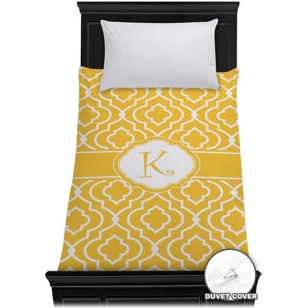 Custom Trellis Duvet Cover - Twin (Personalized)