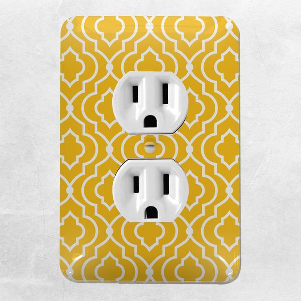 Trellis Electric Outlet Plate - LIFESTYLE