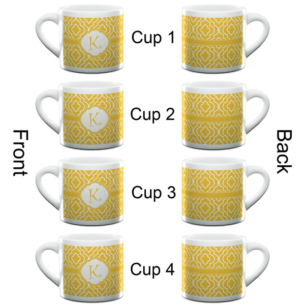 Trellis Espresso Cup - 6oz (Double Shot Set of 4) APPROVAL