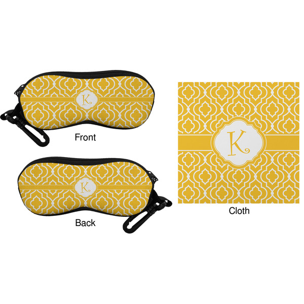 Trellis Eyeglass Case & Cloth (Approval)