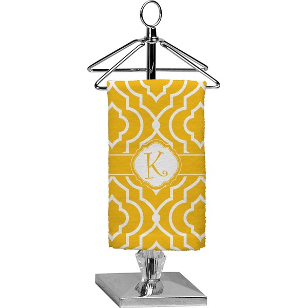 Custom Trellis Finger Tip Towel - Full Print (Personalized)