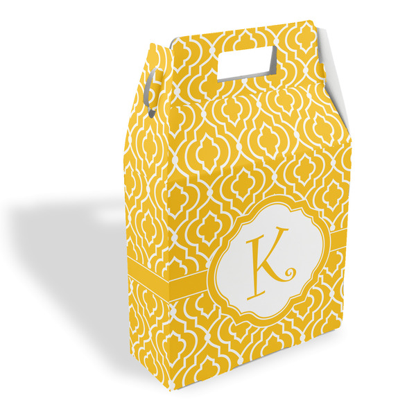 Custom Trellis Gable Favor Box (Personalized)