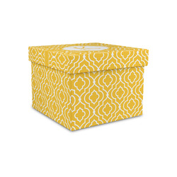 Trellis Gift Box with Lid - Canvas Wrapped - Small (Personalized)