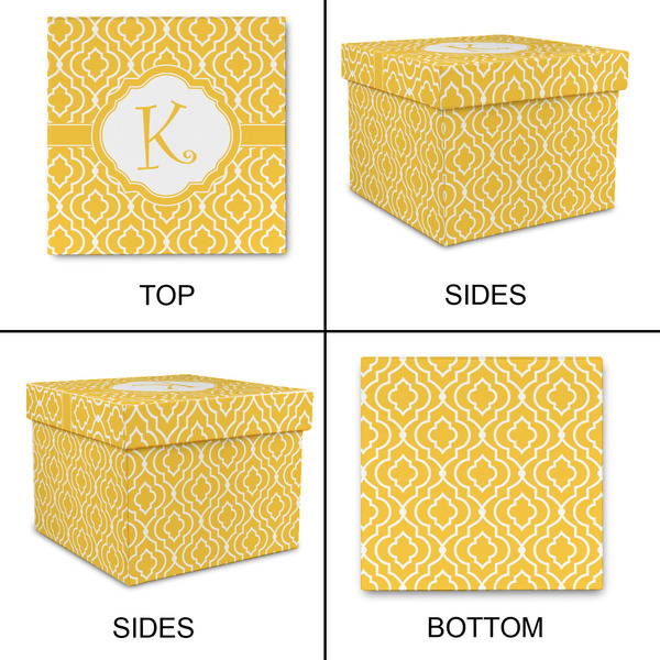 Trellis Gift Boxes with Lid - Canvas Wrapped - XX-Large - Approval